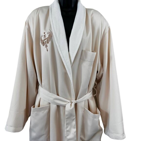 Cher Living Proof Farewell Tour 2002 Logo Cypress Robes Terry Lined Luxury Robe - Picture 2 of 14